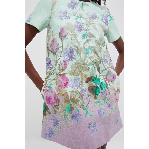 LA DOUBLEJ Heath Placee Mini Swing Dress Size XS NWT Retail $790 Tuckernuck - Picture 5 of 7